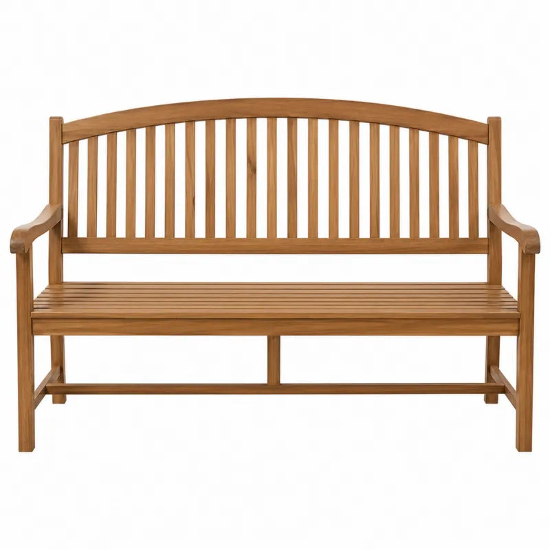 Ławka ogrodowa z drewna teakowego 150 cm